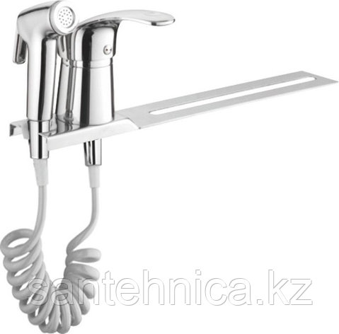 Қоспалауыш /Смеситель Casela 55221-1 хром на унитаз гигиен. душ, фото 1