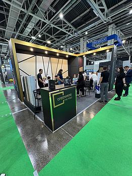 Выставочный стенд для Greenwood (30 кв.м.)