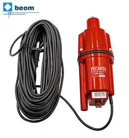 Вибрационный насос Ресанта НВ-25Н (300Вт | высота подъема воды – 75м | 22 л/мин | погружение до 3м | кабель 25м | нижний забор)