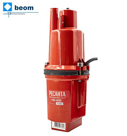 Вибрационный насос Ресанта НВ-40В (300Вт | высота подъема воды – 75м | 22 л/мин | погружение до 3м | кабель 40м | верхний забор)