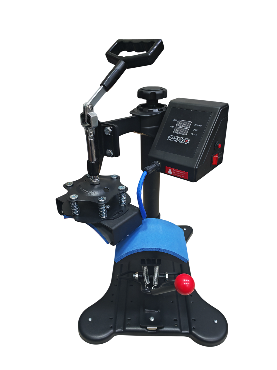 Поворотный термопресс для бейсболок