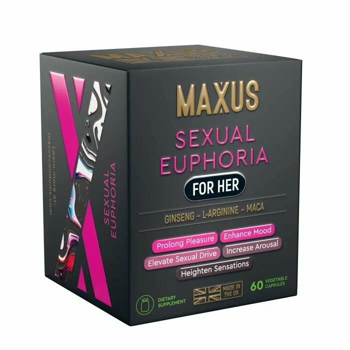 MAXUS БАД Sexual Euphoria for her (Сексуальная Эйфория для нее), 60 капсул