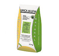Unica Alleva Natura Mini salmon, rice and peas 15 кг, для взрослых мелких пород с лососем, рисом и горохом.