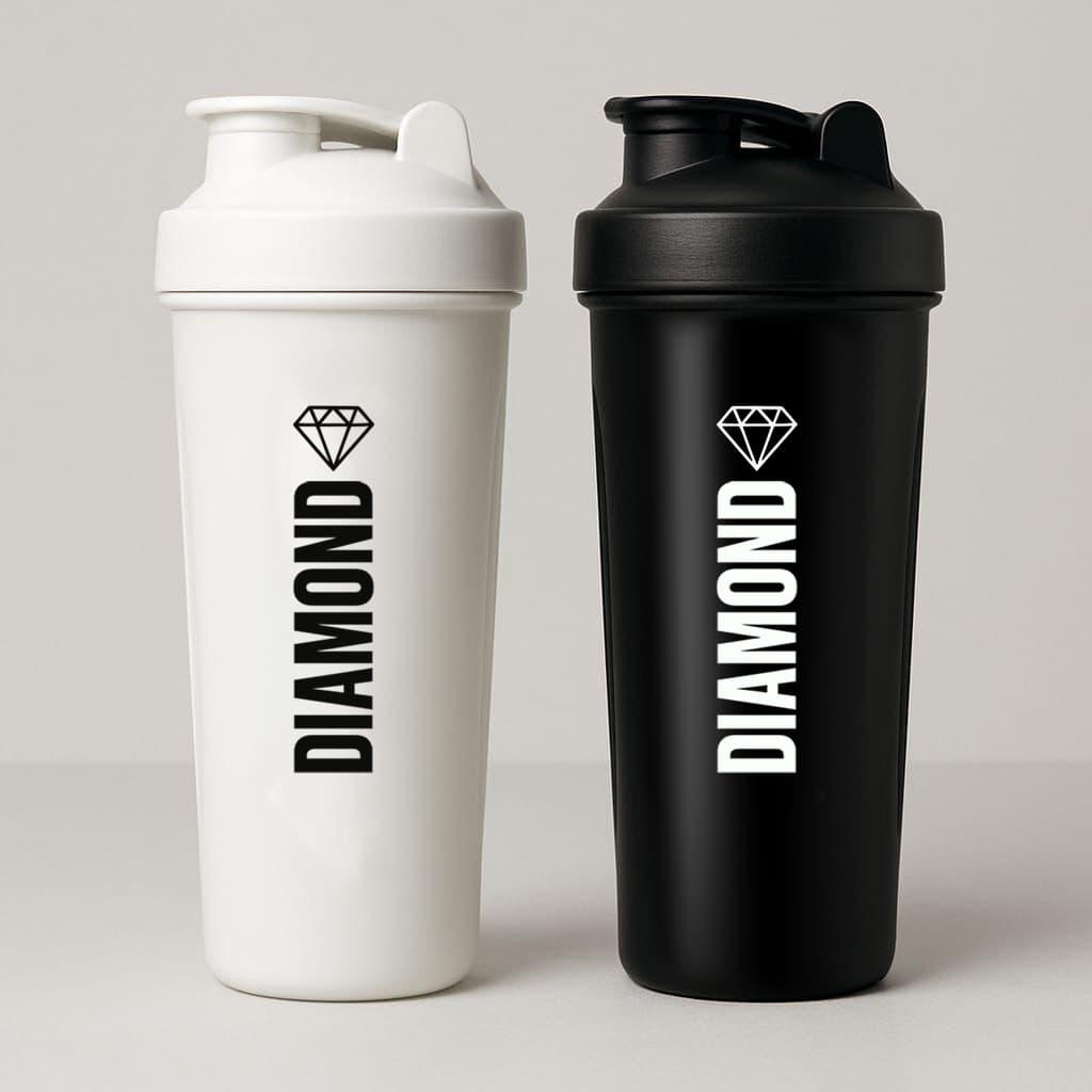 Шейкер Diamond 700ml (белый)