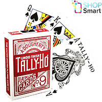 Карты "Tally-Ho Standard Index red/blue Fan"