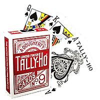 Карты "Tally-Ho Standard Index red Fan"