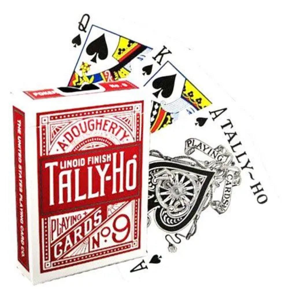 Карты "Tally-Ho Standard Index red Fan" - фото 1 - id-p125707117