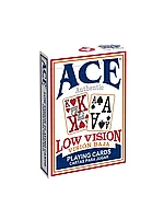 Карты "Low Vision New Sight Poker Deck Blue"