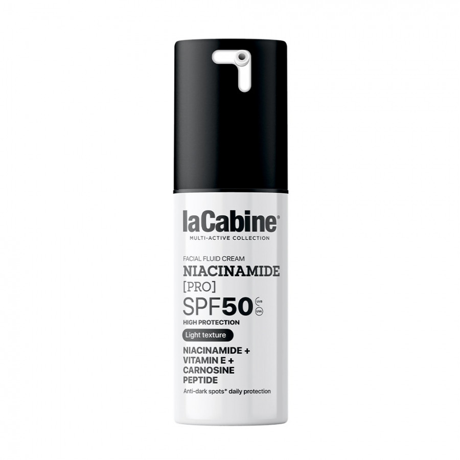 LaCabine Флюид для лица с ниацинамидом  FLUID CREAM NIACINAMIDE PRO LIGHT SPF50 30ML, фото 1