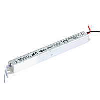 Блок питания 24W IP50 INFINILITE J =12V DC, ток 2.00A, интерьер., металл, для световых панелей