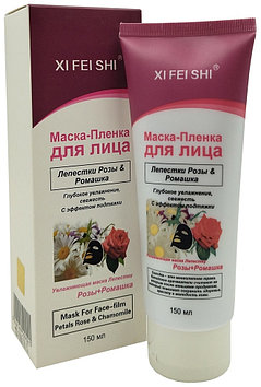 Щи Фей Ши - Маска-Пленка для лица Лепески розы и Ромашка 150 мг