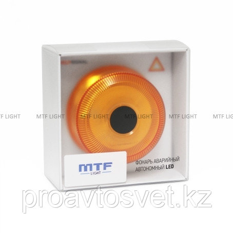 Фонарь аварийный автономный светодиодный MTF Light серия HELP SIGNAL янтарный свет, фото 1