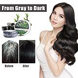 Натуральное увлажняющее мыло шампунь для волос против перхоти бамбуковый уголь Bamboo Charcoal, фото 7