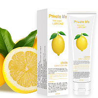 Private Life - оральная смазка со вкусом лимона (100 мл.)