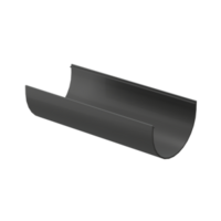 Желоб водосточный 3м Premium (Графит)