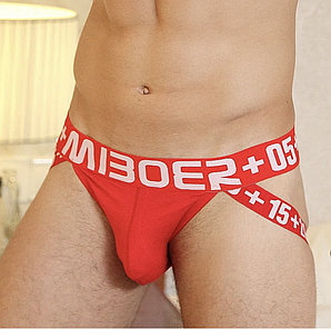 Джоки мужские, КРАСНЫЕ, размер L