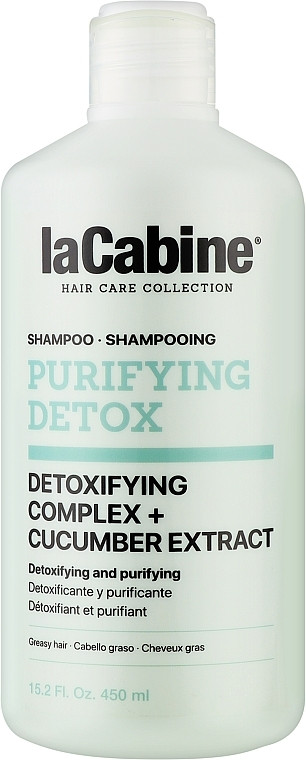 LaCabine Шампунь для жирных волос Purifying Detox Shampoo, 450 мл, фото 1