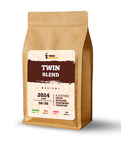 Кофе в зернах TWIN Blend (1000гр) (50% Арабика/50% Робуста)