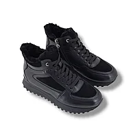 Женские зимние кроссовки Anemone в черном цвете 37