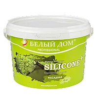 Краска силиконовая акриловая фасадная SILICONE+, 25Л