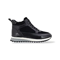 Женские зимние кроссовки в черном цвете Anemone