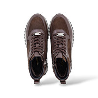 Коричневые зимние женские кроссовки Anemone из натуральной кожи 40