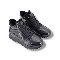 Классические женские зимние кроссовки Anemone в черном цвете 36