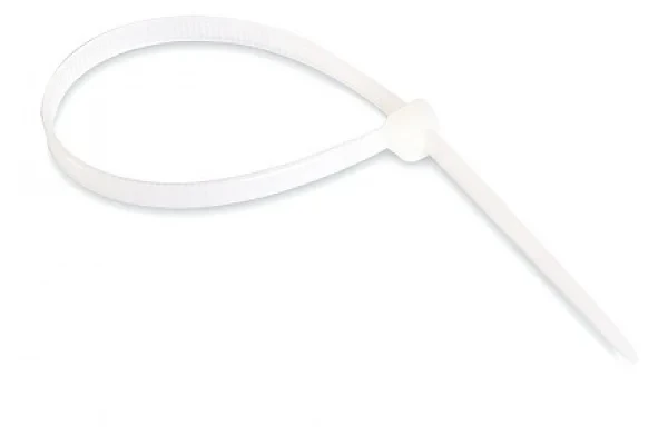 Хомут нейлоновый белый 3,6х350мм, в упаковке 100шт.