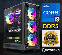 Игровой компьютер Intel Core i9 14900KF, DDR5 8Gb, SSD 1Tb, Nvidia RTX 5090 32Gb