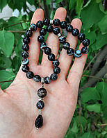 Четки из агата, 33 бусины