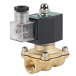 Клапан электромагнитный BOPU 2W-400-40, нормально закрытый, 1 1/2", 220В