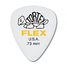 Медиатор, 0.73 мм, Dunlop Tortex Flex, 428P73