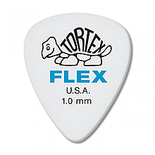 Медиатор, 1.0 мм, Dunlop Tortex Flex, 428P10