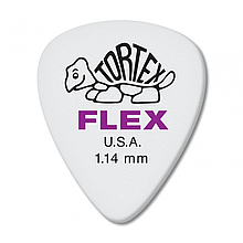 Медиатор, 1.14 мм, Dunlop Tortex Flex, 428P114