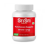 Канчанар Гуггул, Kanchnar Guggul Sri Sri, 60 таб