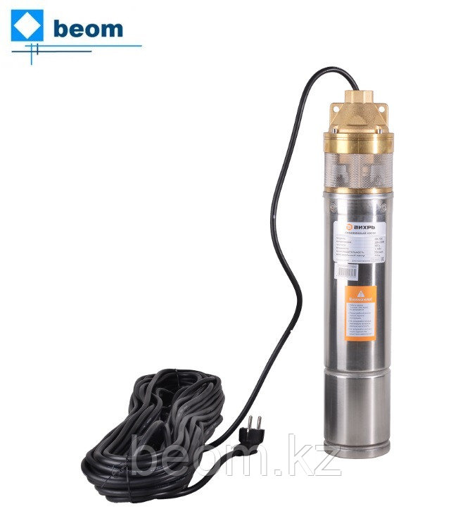 Скважинный насос Вихрь СН-100 ( 1100Вт | 220-230в | Ø 102 мм | от 0 до 3,3 м3/час | от 5 до 110м Напор ), фото 1