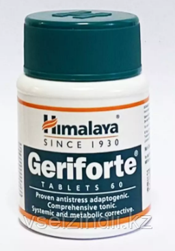Герифорте, чаванпраш в таблетках, Geriforte Himalaya, 60 таб., фото 1