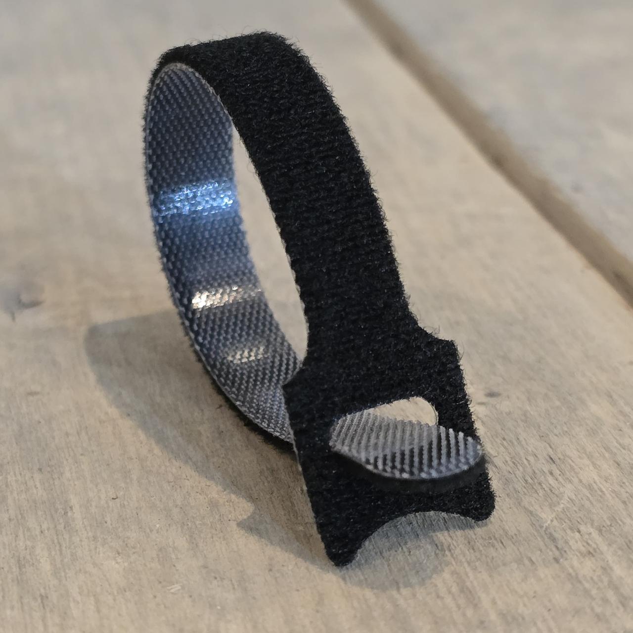 Хомут-липучка  многоразовая Hook & Loop 10Х150ММ black