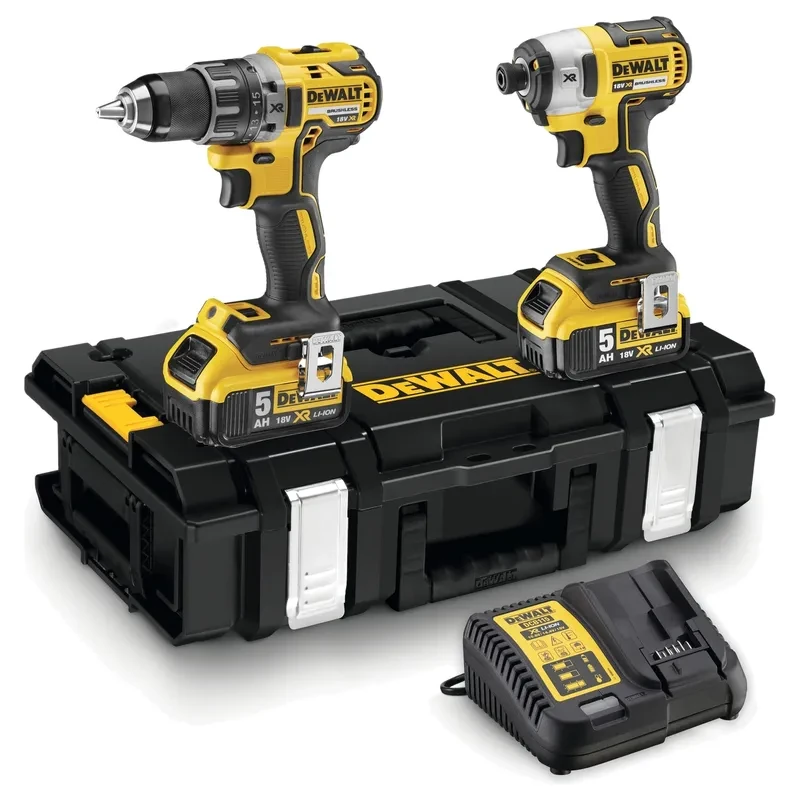 Набор электроинструментов DCD796 + DCF887, DeWALT DCK266P2-QW, фото 1