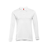 Рубашка-поло мужская BERN 210 с длинным рукавом, Белый, 4XL, 353006.01 4XL