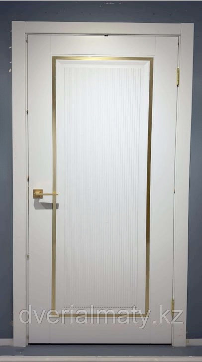 Стиль 1М DVL ЭМАЛЬ Белая ДГ2.0. Дверь межкомнатная, фото 1