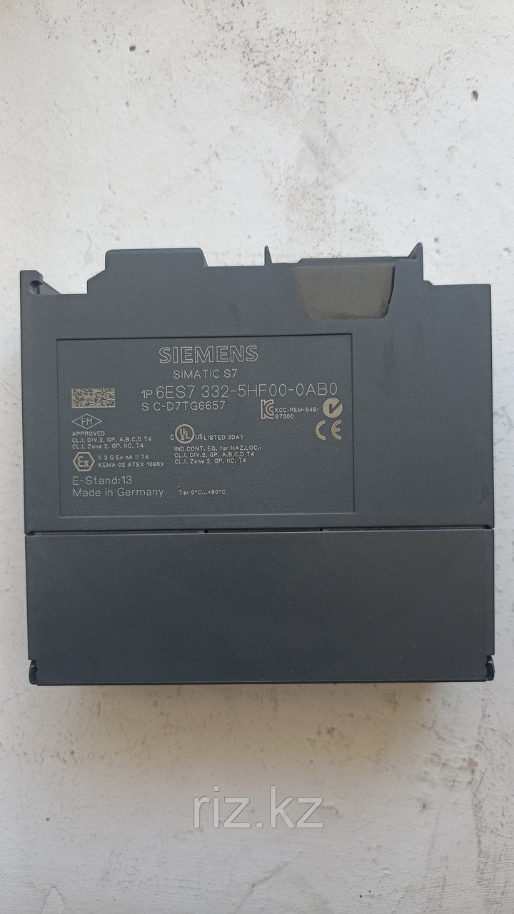 Модуль вывода аналоговых сигналов SM 332 ,  8 аналоговых выходов, 1х8AO, ±5/±10/1…5В/ ±20/0…20/4…20мА, 11/12бит, фото 1