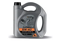 Синтетическое моторное масло Wezer Platinum 5W-40 SN/CF, 4 л