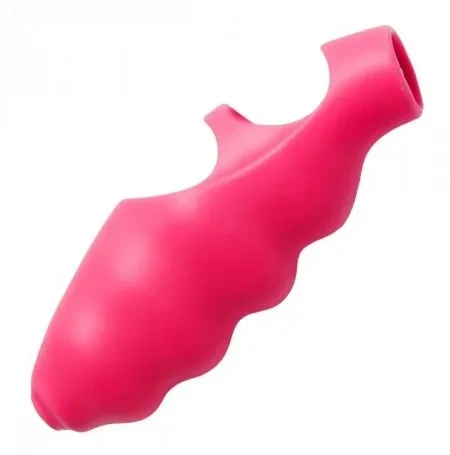 Насадка на палец Finger Bang-her Vibe от Frisky, 8.8 см, розовый