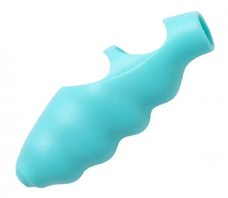 Вибрирующая насадка на палец Finger Bang-her, 8.8 см