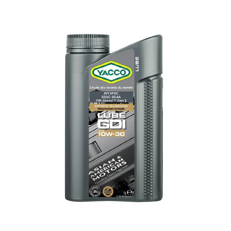 Синтетическое масло Yacco Lube GDI SAE 10W30 1л, фото 1