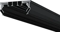 Карниз Профильный натяжной 2х рядная ПК-14 черный 320