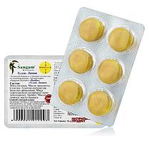 Леденцы от кашля Лимон и Тулси, 1 блистер/6 шт ,Sangam Herbals