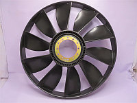 Крыльчатка вентилятора радиатора HOWO 10 лопастей D = 640