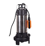 Фекальный насос ФН-1500Л Вихрь (1500Вт | 220В | л/мин 400 | Высота напор м 18 | Ø50 Диаметр | пропускаемые частицы 15мм | с Ножом), фото 3